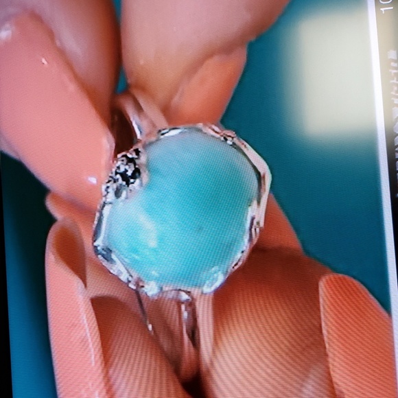 BEAUTIFUL BLUE LARAMAR Ring**DISCOUNT ON SHIPPING** - Picture 3 of 5